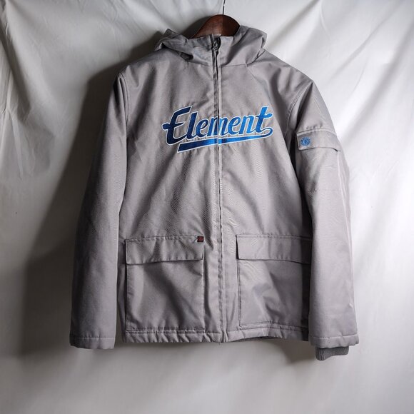 Element Gray Puffer Jacket - Picture 1 of 11